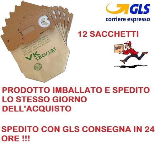Sacchetti folletto 130 vk - sacchetti,